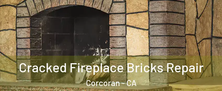  Cracked Fireplace Bricks Repair Corcoran - CA
