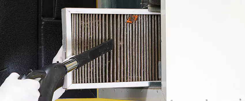 Clogged Air Duct Cleaning Process in Corcoran, CA