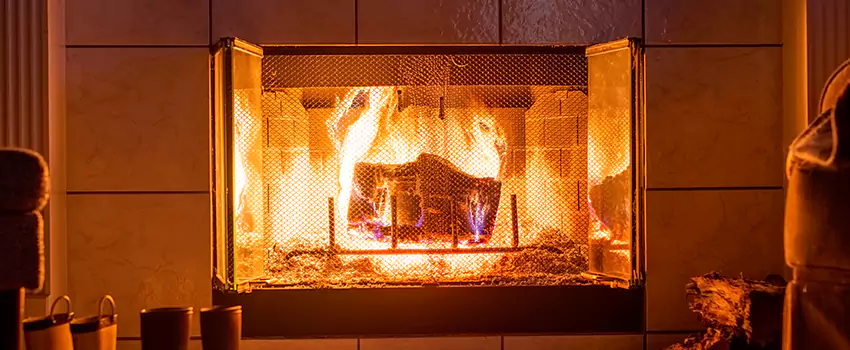 Mendota Hearth Landscape Fireplace Installation in Corcoran, California