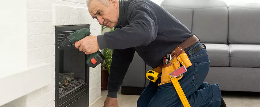 New Indoor Fireplace Installation in Corcoran, California