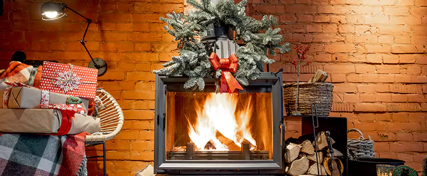 Travis Industries Linear Gas Fireplace Installation in Corcoran, California