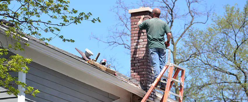 Vinyl and PVC Chimney Flashing Installation in Corcoran, CA