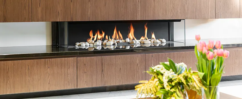 Double-height Fireplace Design Refurbishment in Corcoran, California
