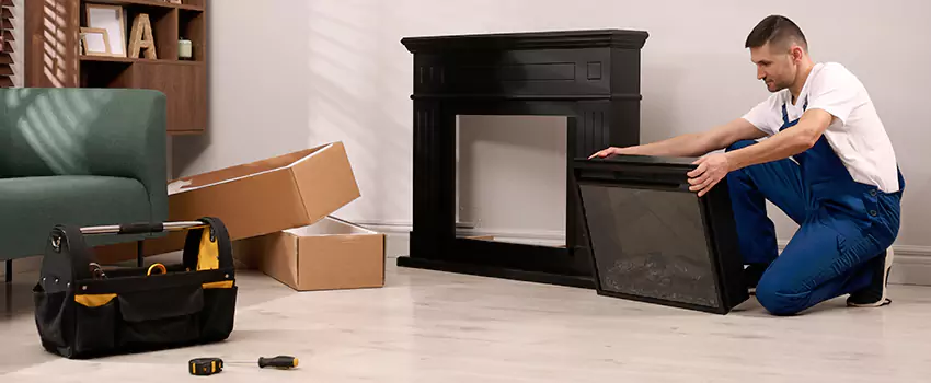 Old Rusted Metal Fireplace Repair And Replacement in Corcoran, CA