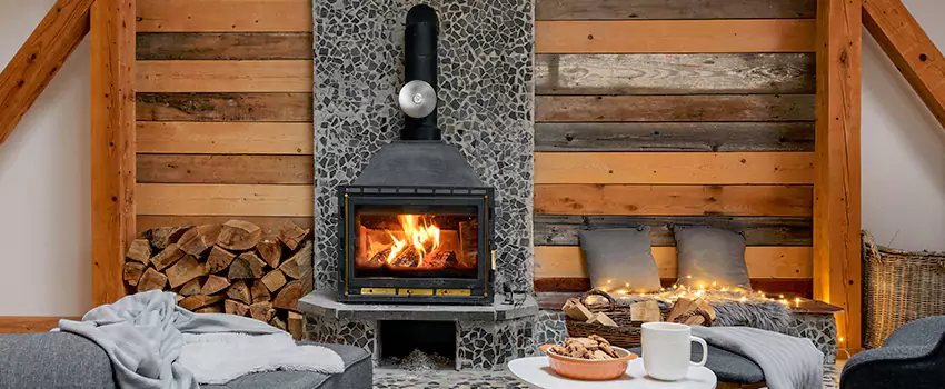 Thelin Hearth Products Direct Vent Gas Stove Fireplace Inspection in Corcoran, California